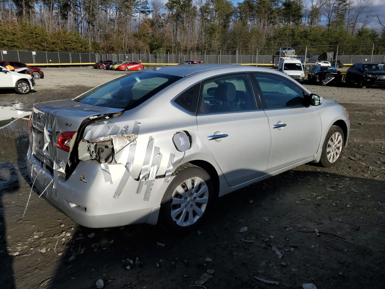 Изображение 3 2014 NISSAN SENTRA S 2014 с VIN 3N1AB7AP7EL661301