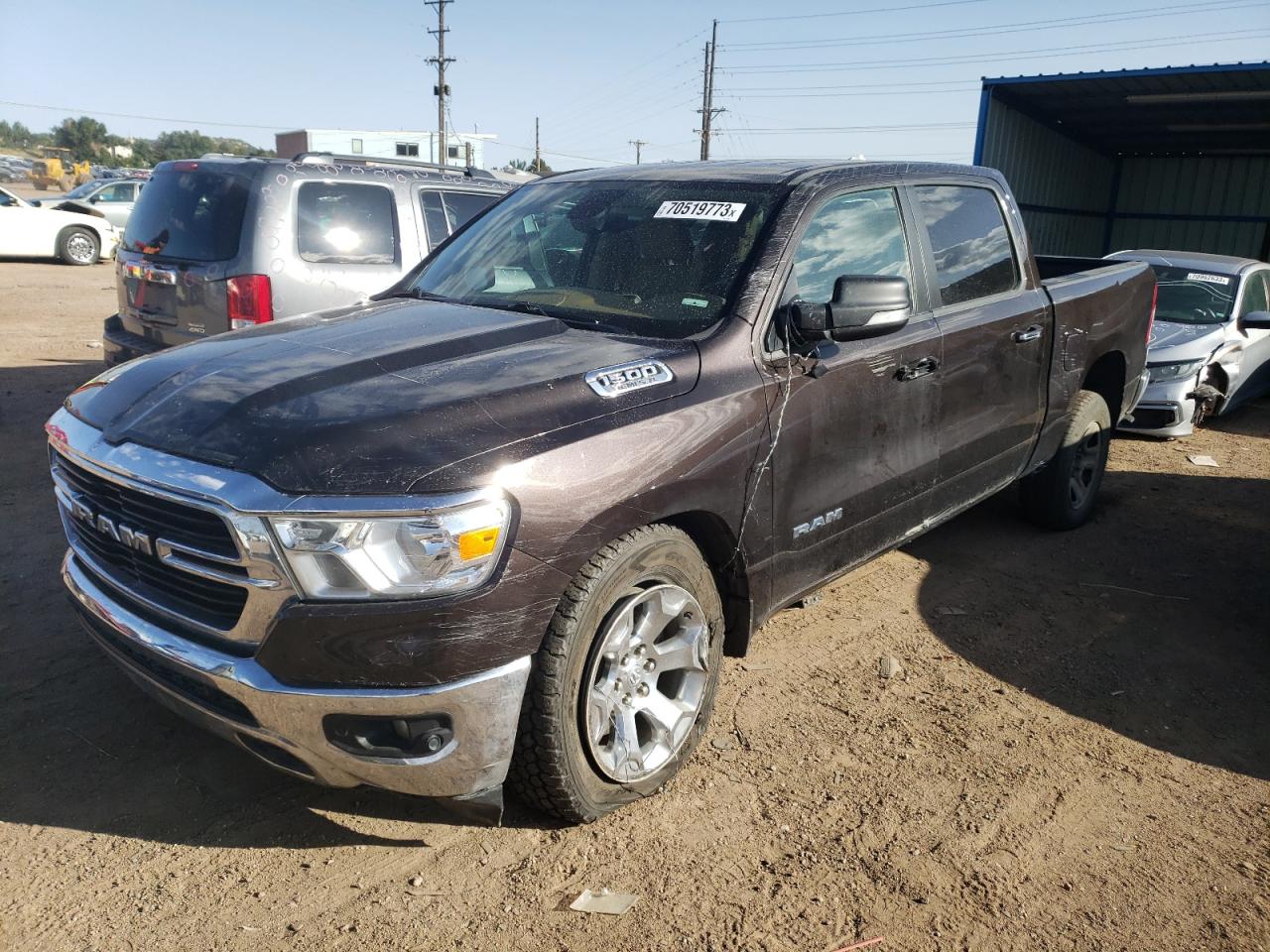 Изображение 1 2019 RAM 1500 BIG HORN/LONE STAR 2019 с VIN 1C6SRFFT0KN784597
