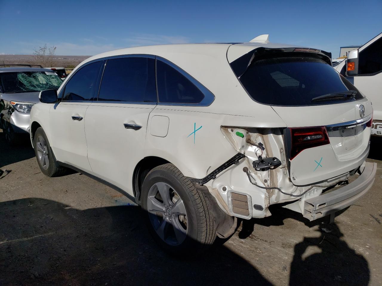 Image 2 of 2014 ACURA MDX  2014 with VIN 5FRYD4H22EB008600