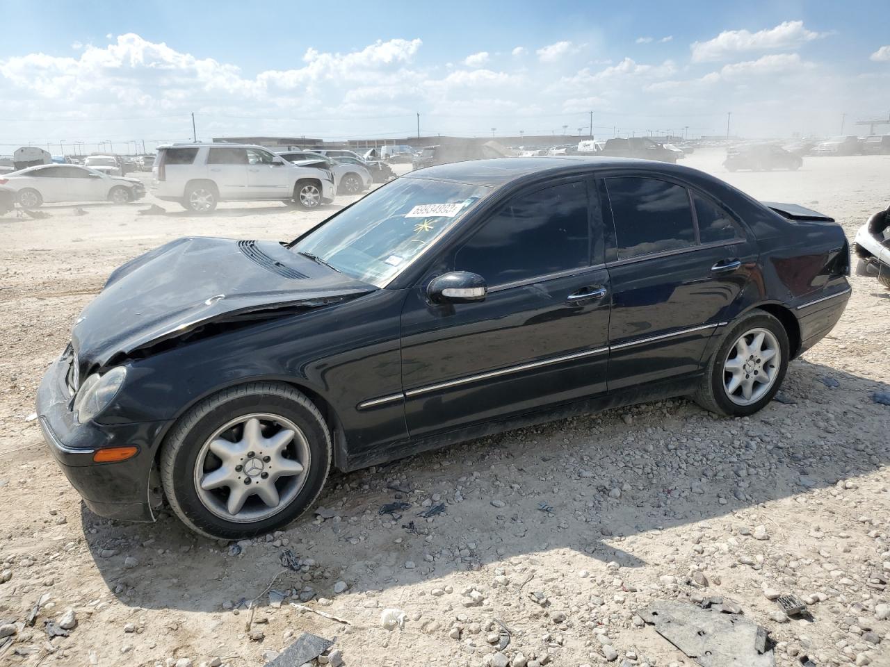 Image 1 of 2003 MERCEDES-BENZ C 320 4MATIC 2003 with VIN WDBRF84J43F424563