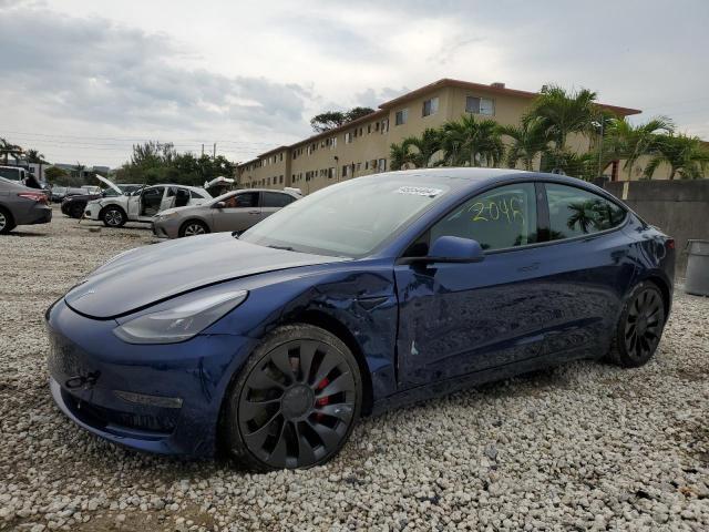 Изображение 1 2023 TESLA MODEL 3  2023 с VIN 5YJ3E1EC9PF693086