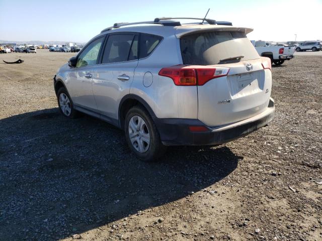 Image 3 of 2014 TOYOTA RAV4 LE 2014 with VIN JTMBFREV3ED093788