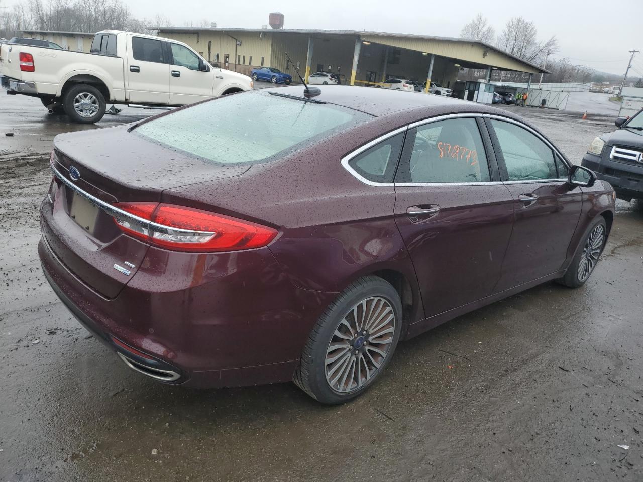 Изображение 3 2017 FORD FUSION SE 2017 с VIN 3FA6P0T97HR268819