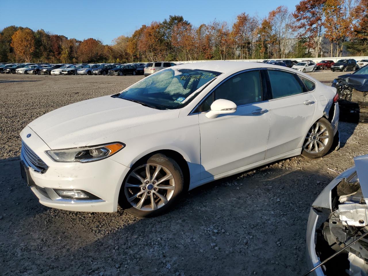 Obraz 1 z 2017 FORD FUSION SE 2017 z VIN 3FA6P0HD1HR153792