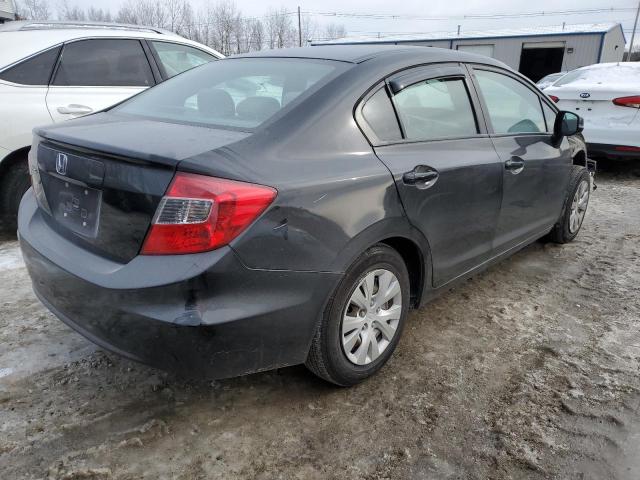 Image 3 of 2012 HONDA CIVIC LX 2012 with VIN 2HGFB2F50CH611974