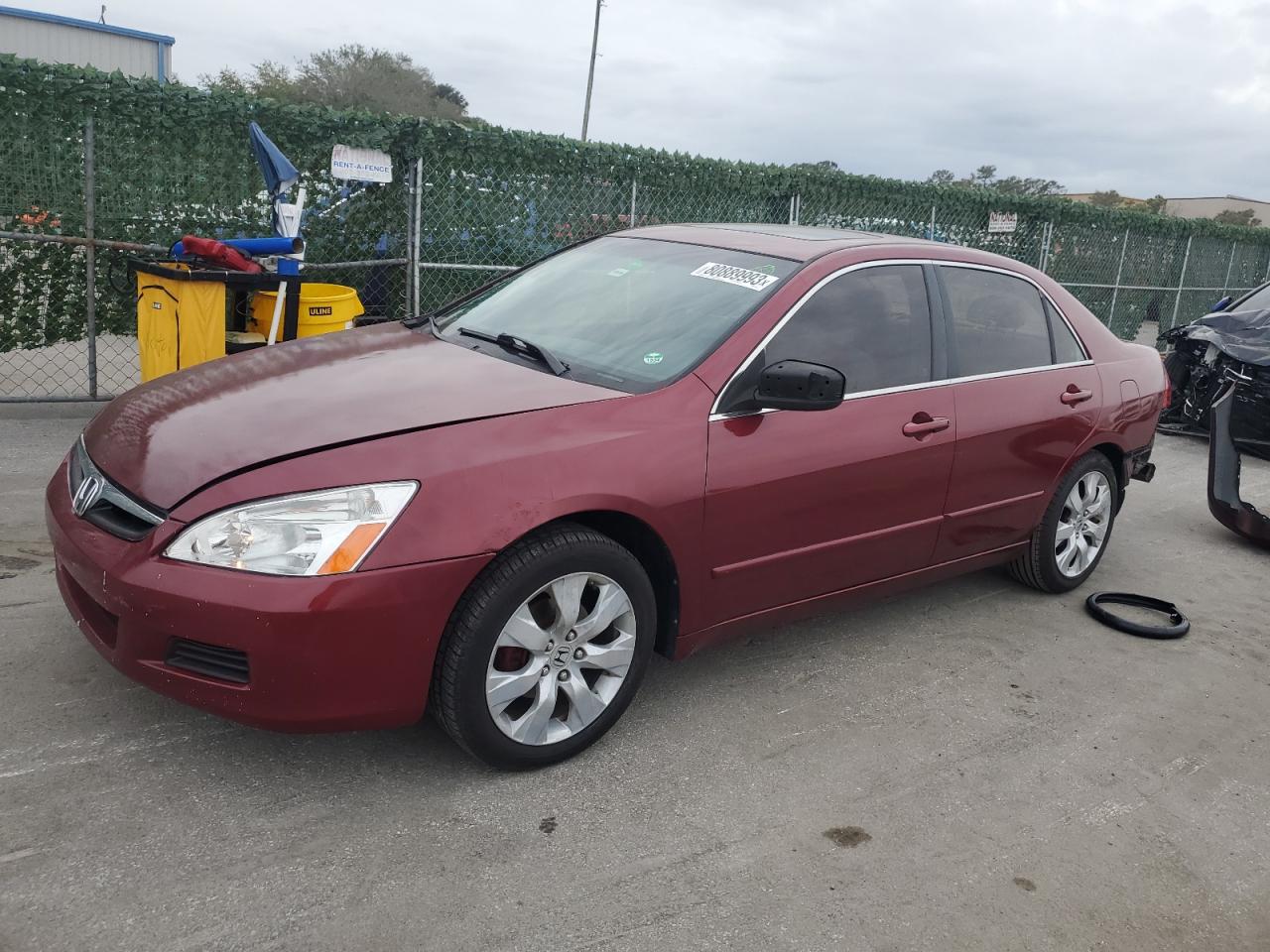 Obraz 1 z 2006 HONDA ACCORD EX 2006 z VIN 1HGCM56796A100251