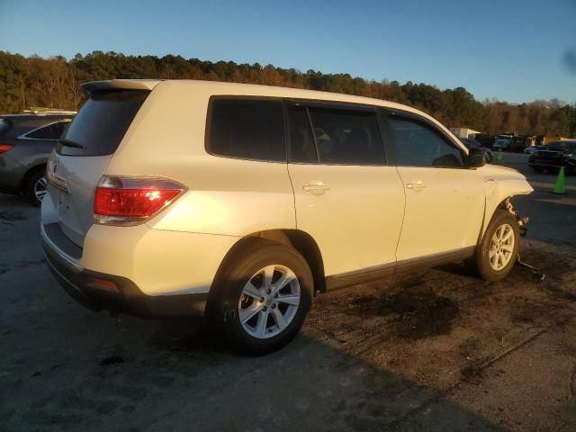 Image 3 of 2013 TOYOTA HIGHLANDER BASE 2013 with VIN 5TDZA3EH4DS041660