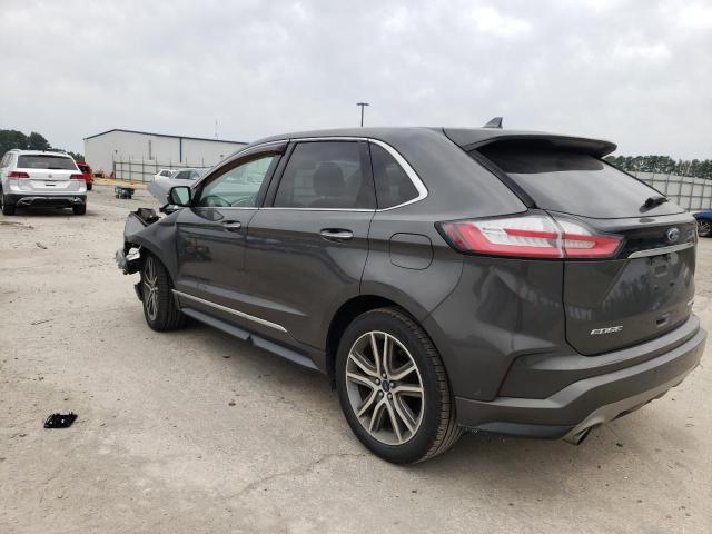 Image 2 of 2019 FORD EDGE TITANIUM 2019 with VIN 2FMPK3K92KBB19266