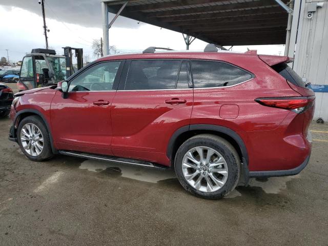 Image 2 of 2020 TOYOTA HIGHLANDER LIMITED 2020 with VIN 5TDDZRBH9LS032056