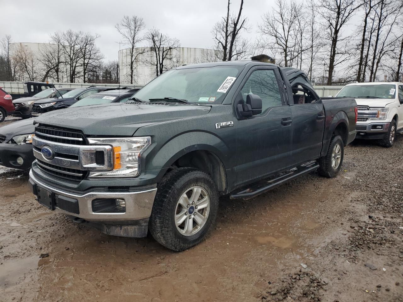 Image 1 of 2018 FORD F150 SUPERCREW 2018 with VIN 1FTEW1E54JKE79608