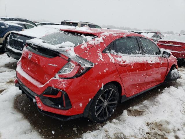 Image 3 of 2020 HONDA CIVIC SPORT 2020 with VIN SHHFK7H49LU201128
