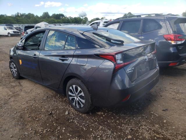 Изображение 3 2020 TOYOTA PRIUS LE 2020 с VIN JTDL9RFU8L3014703