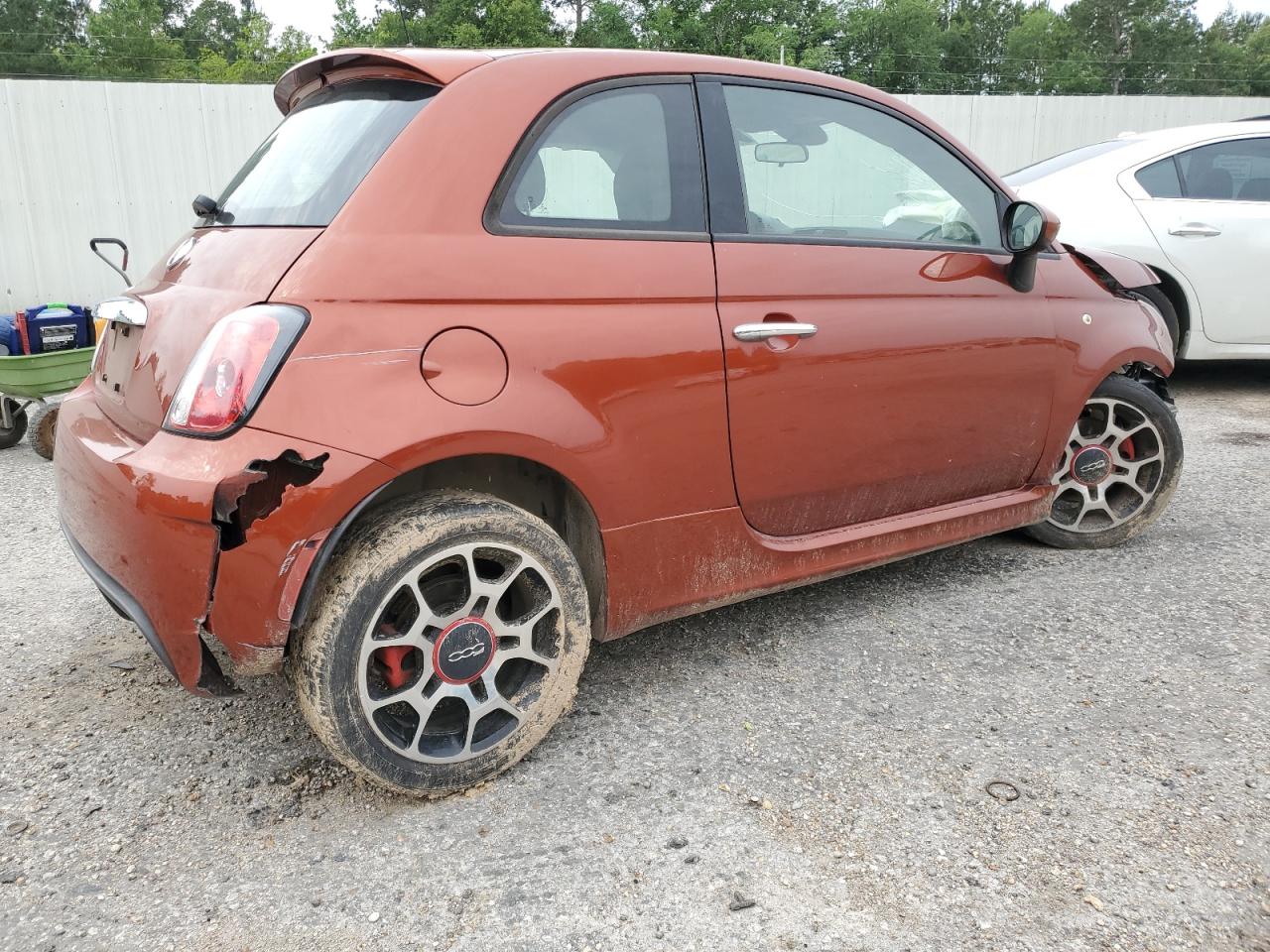 Image 3 of 2015 FIAT 500 SPORT 2015 with VIN 3C3CFFHH5FT507890