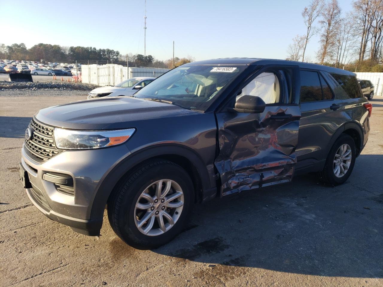 Изображение 1 2021 FORD EXPLORER  2021 с VIN 1FMSK7BH0MGB11803