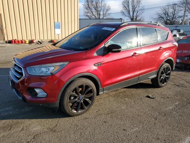 Image 1 of 2017 FORD ESCAPE TITANIUM 2017 with VIN 1FMCU0JD9HUF02976