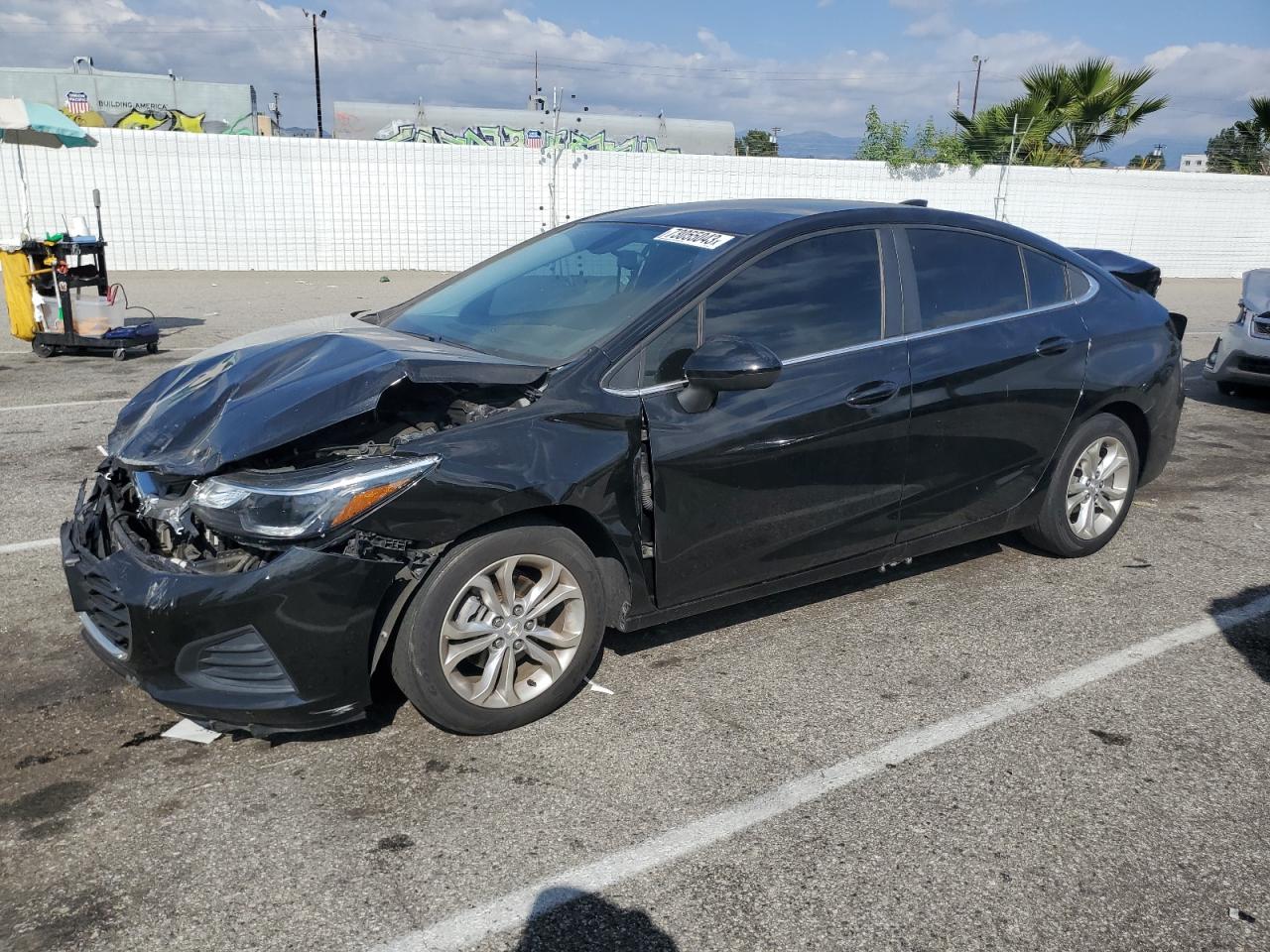 Изображение 1 2019 CHEVROLET CRUZE LT 2019 с VIN 1G1BE5SM5K7144752