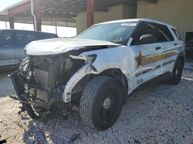 Image 1 of 2021 FORD EXPLORER POLICE INTERCEPTOR 2021 with VIN 1FM5K8AB1MGB72111