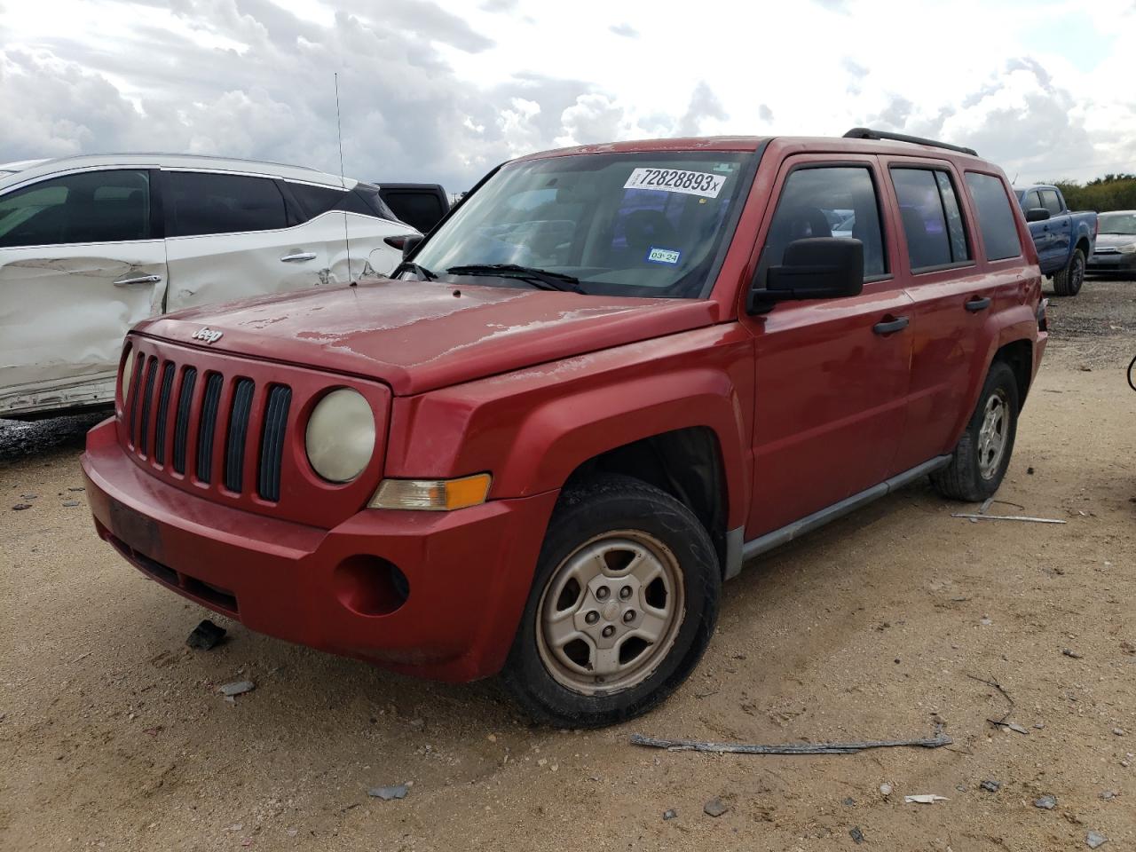 Image 1 of 2008 JEEP PATRIOT SPORT 2008 with VIN 1J8FT28W48D699751