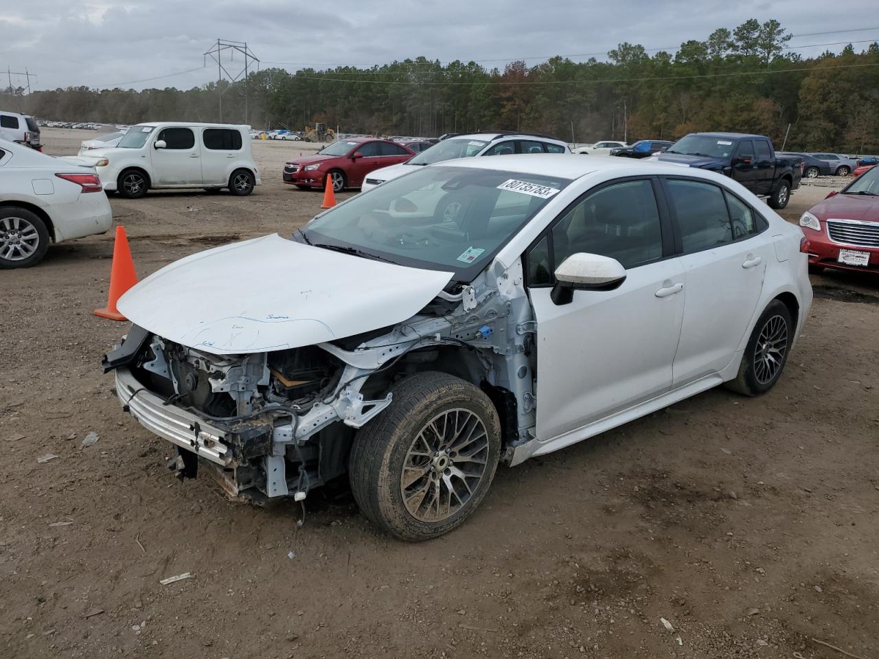 Obraz 1 z 2020 TOYOTA COROLLA LE 2020 z VIN JTDEPRAE7LJ005176