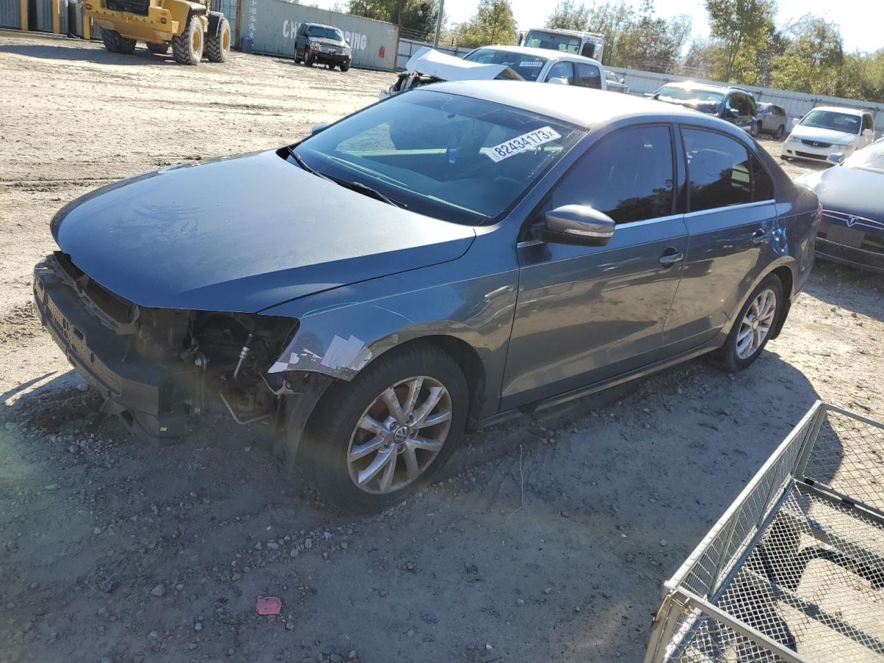 Image 1 of 2013 VOLKSWAGEN JETTA SE 2013 with VIN 3VWDX7AJ7DM387479