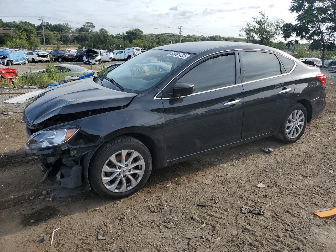 Obraz 1 z 2019 NISSAN SENTRA S 2019 z VIN 3N1AB7AP9KY340200