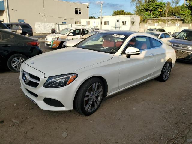 Image 1 of 2017 MERCEDES-BENZ C 300 4MATIC 2017 with VIN WDDWJ4KB4HF408383