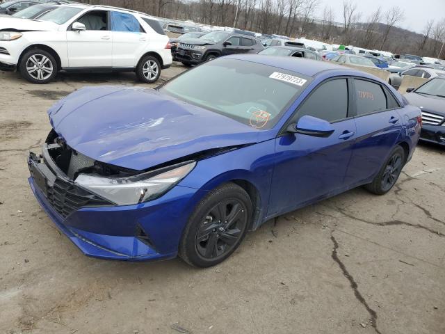 Image 1 of 2023 HYUNDAI ELANTRA SEL 2023 with VIN KMHLM4AG2PU599065