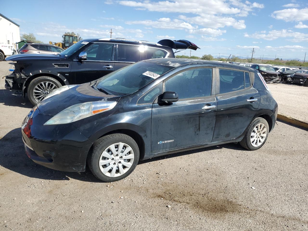 Obraz 2015 NISSAN LEAF S 2015