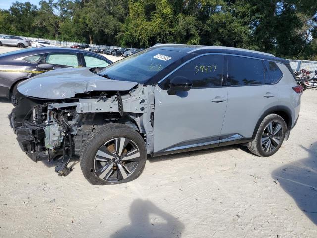 Image 1 of 2021 NISSAN ROGUE PLATINUM 2021 with VIN JN8AT3DC6MW102766