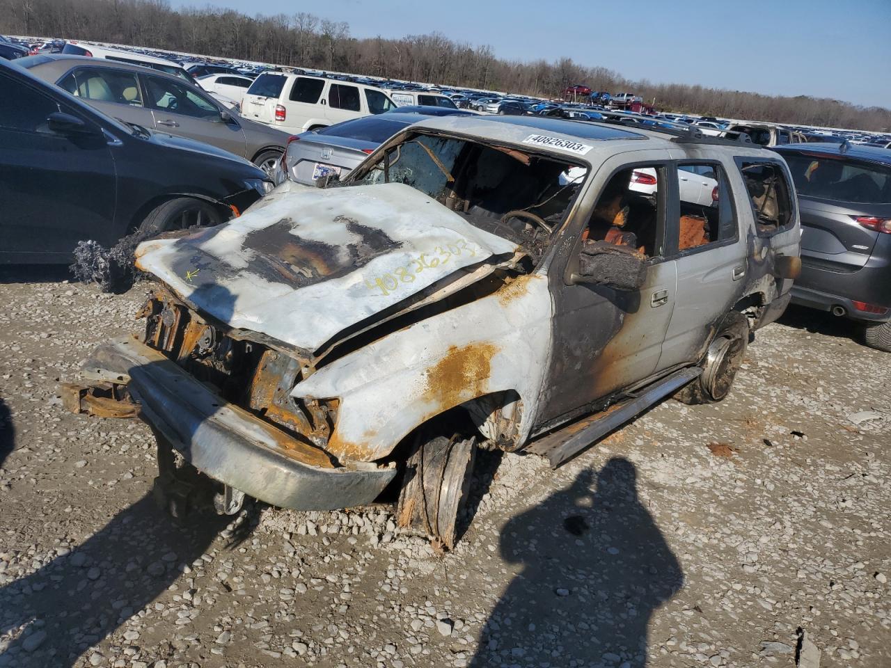 Image 1 of 1999 TOYOTA 4RUNNER SR5 1999 with VIN JT3GN86R3X0094992
