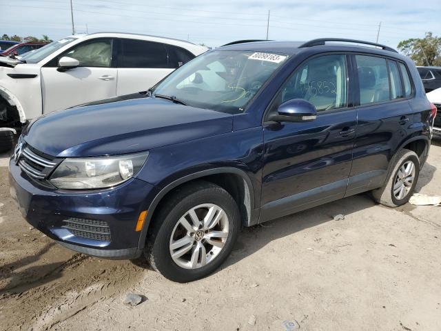 Image 1 of 2016 VOLKSWAGEN TIGUAN S 2016 with VIN WVGAV7AX5GW530462