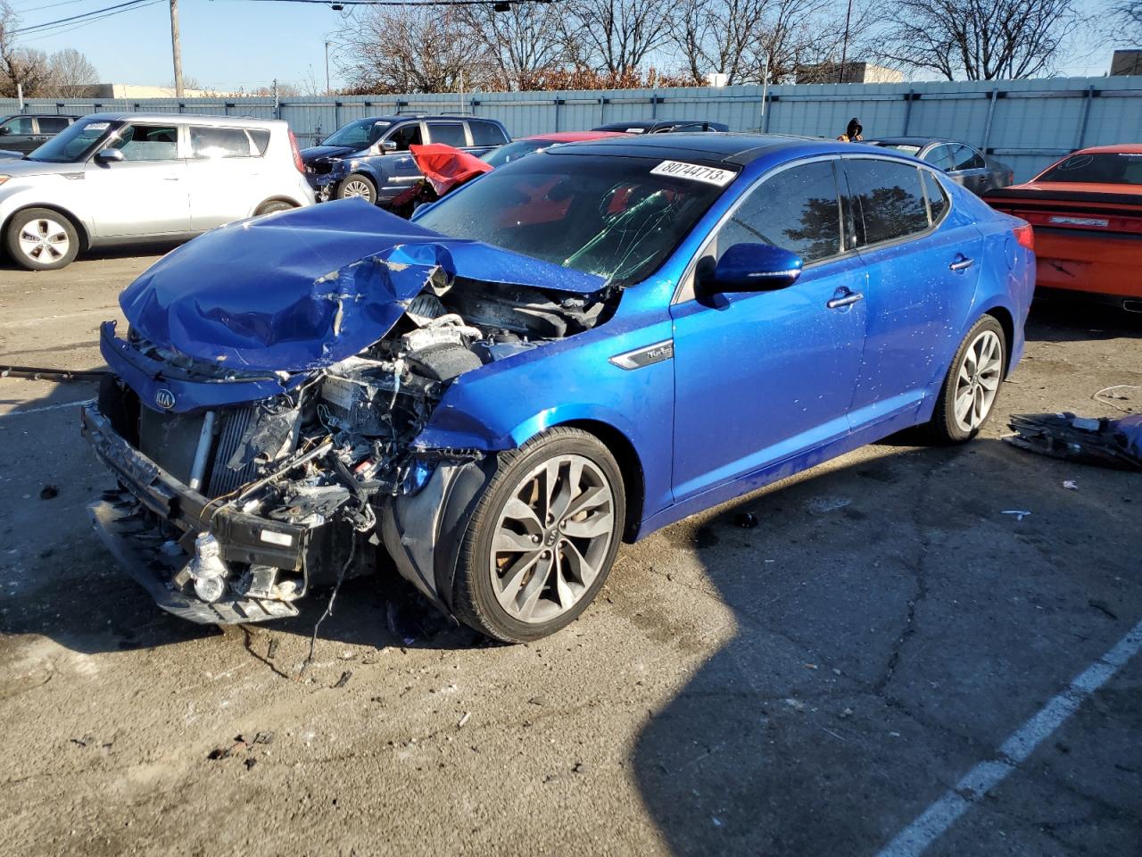 Image 1 of 2015 KIA OPTIMA SX 2015 with VIN 5XXGR4A67FG413653