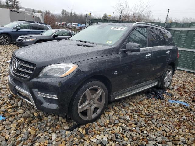 Image 1 of 2014 MERCEDES-BENZ ML 550 4MATIC 2014 with VIN 4JGDA7DB2EA360273