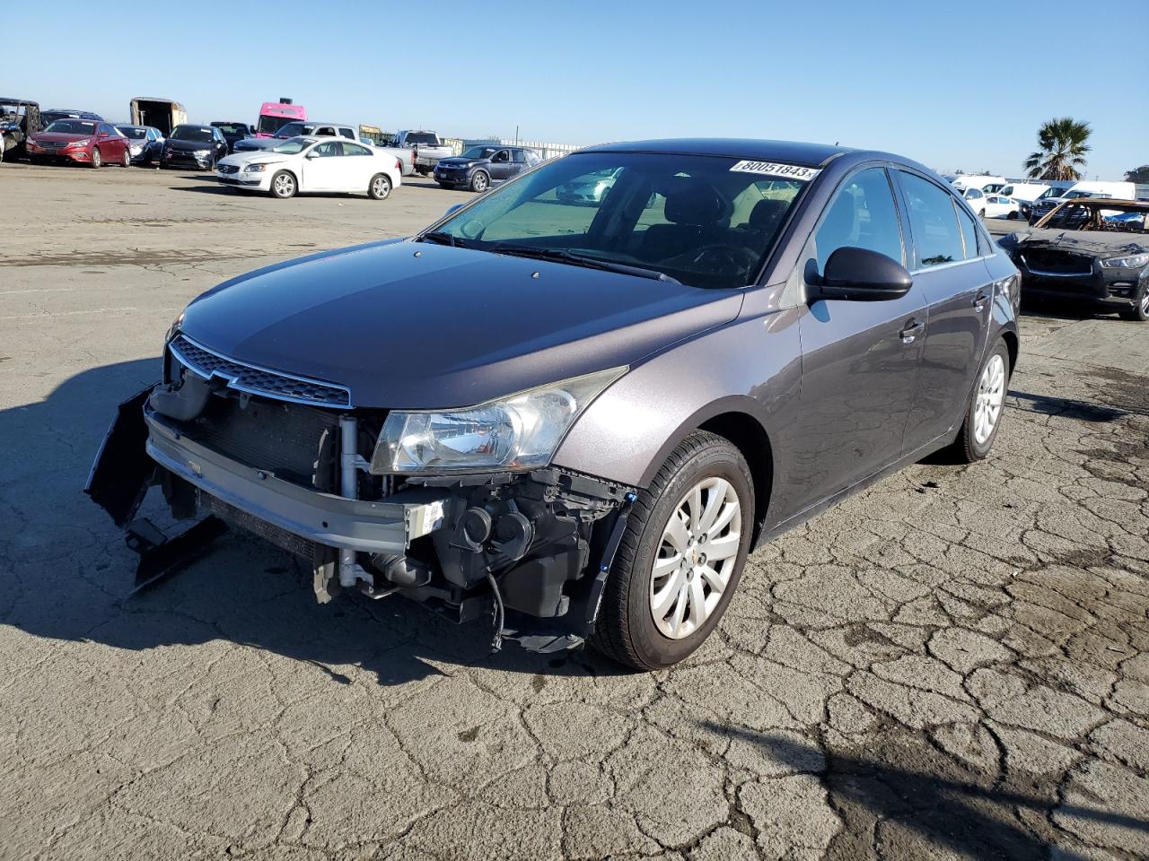 Obraz 1 z 2011 CHEVROLET CRUZE LT 2011 z VIN 1G1PF5S92B7155352