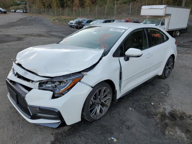 Изображение 1 2021 TOYOTA COROLLA SE 2021 с VIN JTDS4MCE7MJ077721