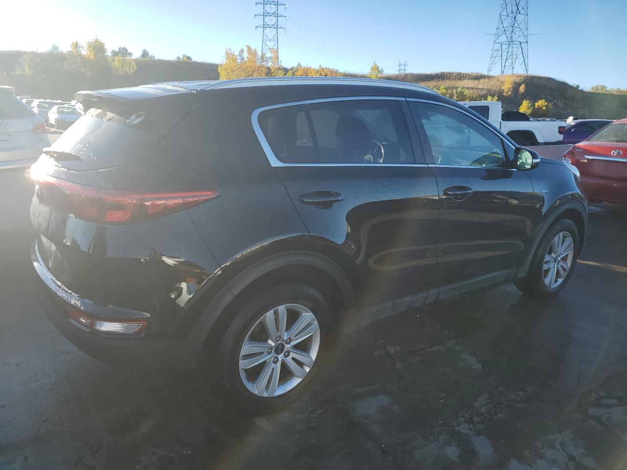 Image 3 of 2018 KIA SPORTAGE LX 2018 with VIN KNDPMCAC3J7322007