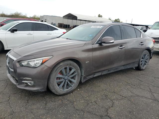 Image 1 of 2016 INFINITI Q50 PREMIUM 2016 with VIN JN1EV7AP3GM303663
