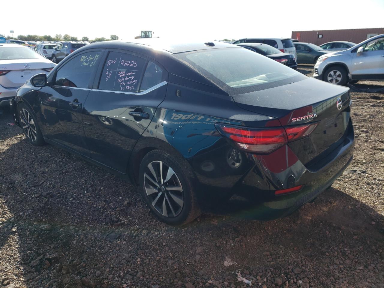 Изображение 2 2021 NISSAN SENTRA SV 2021 с VIN 3N1AB8CV4MY253227