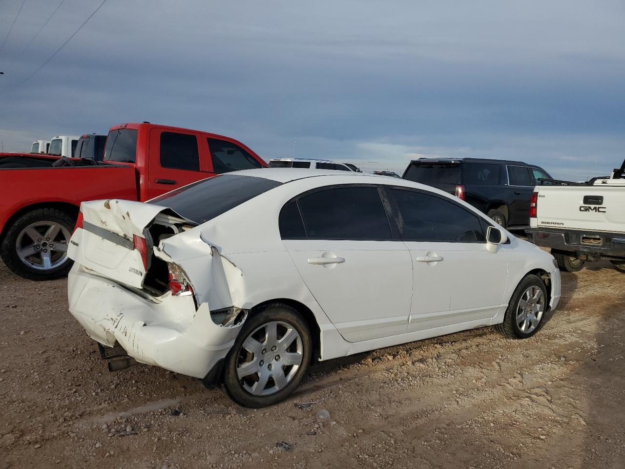 Image 3 of 2008 HONDA CIVIC LX 2008 with VIN 2HGFA16578H346166