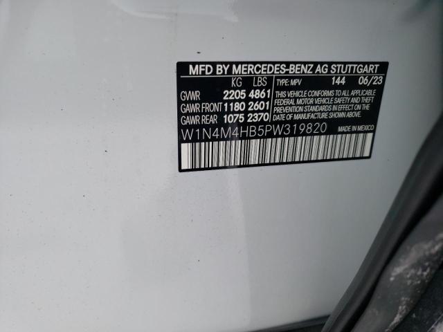 Obraz 1 z 2023 MERCEDES-BENZ GLB 250 4MATIC 2023 z VIN W1N4M4HB5PW319820