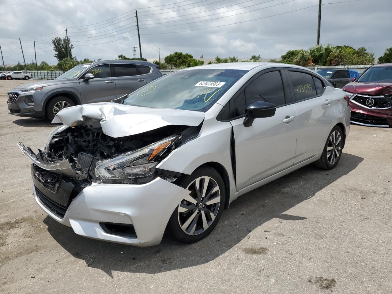 Изображение 1 2020 NISSAN VERSA SR 2020 с VIN 3N1CN8FV8LL838819