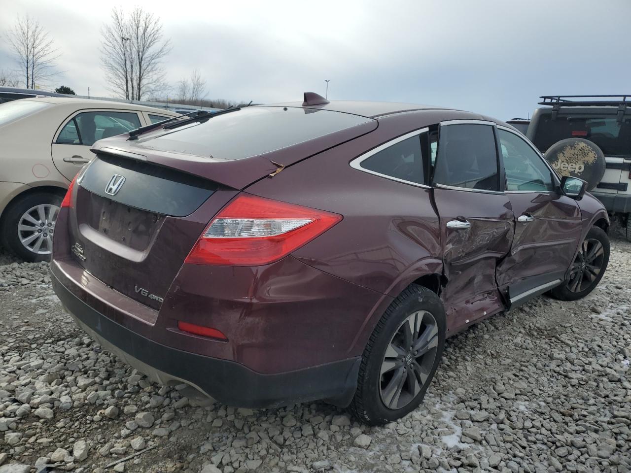 Image 3 of 2015 HONDA CROSSTOUR EXL 2015 with VIN 5J6TF2H56FL004028