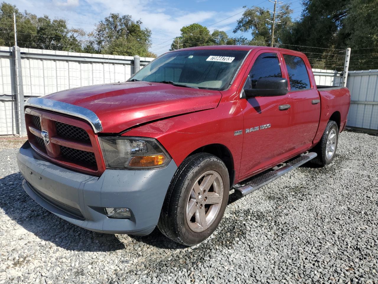 Obraz 2012 DODGE RAM 1500 ST 2012