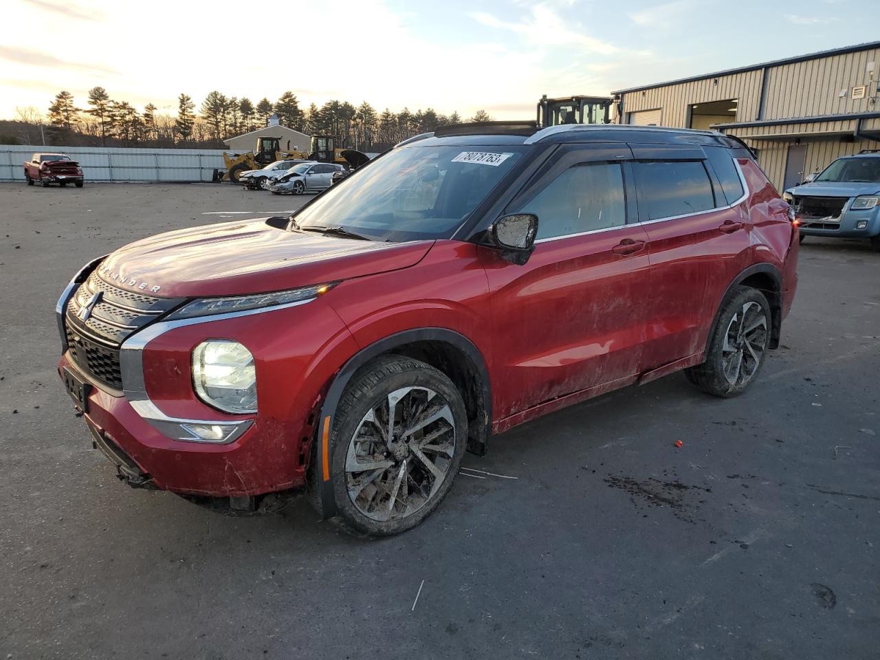 Изображение 1 2023 MITSUBISHI OUTLANDER SEL 2023 с VIN JA4J4VA89PZ040359