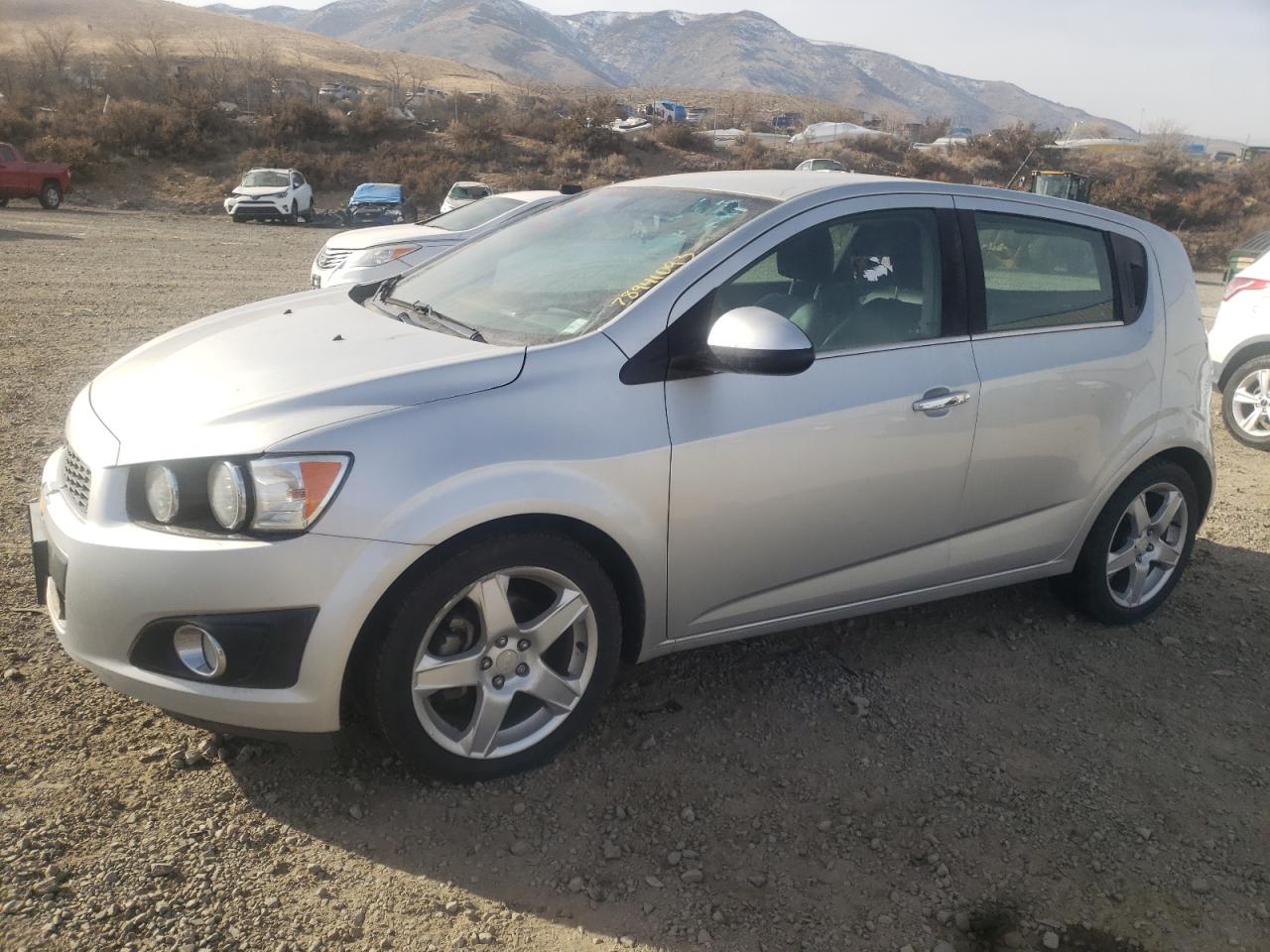 Image 1 of 2016 CHEVROLET SONIC LTZ 2016 with VIN 1G1JE6SB5G4139785