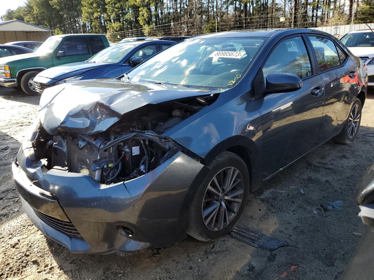 Image 1 of 2016 TOYOTA COROLLA L 2016 with VIN 2T1BURHEXGC533510