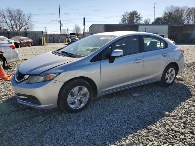 Image 1 of 2013 HONDA CIVIC LX 2013 with VIN 2HGFB2F54DH548671