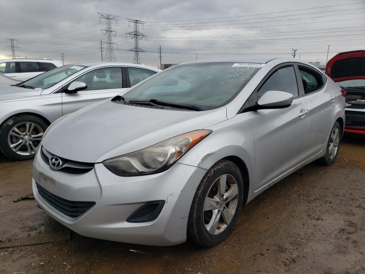 Image 1 of 2011 HYUNDAI ELANTRA GLS 2011 with VIN KMHDH4AE9BU148649