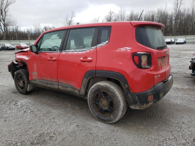 Image 2 of 2017 JEEP RENEGADE SPORT 2017 with VIN ZACCJBABXHPE43624