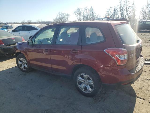 Image 2 of 2014 SUBARU FORESTER 2.5I 2014 with VIN JF2SJAAC7EH524440